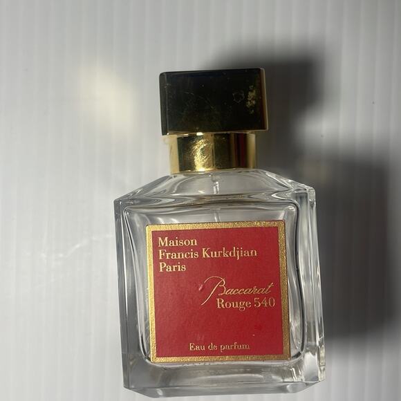 EMPTY Baccarat Rouge 540 70 ml 2.4 fl.oz. empty box and bottle - Picture 3 of 6